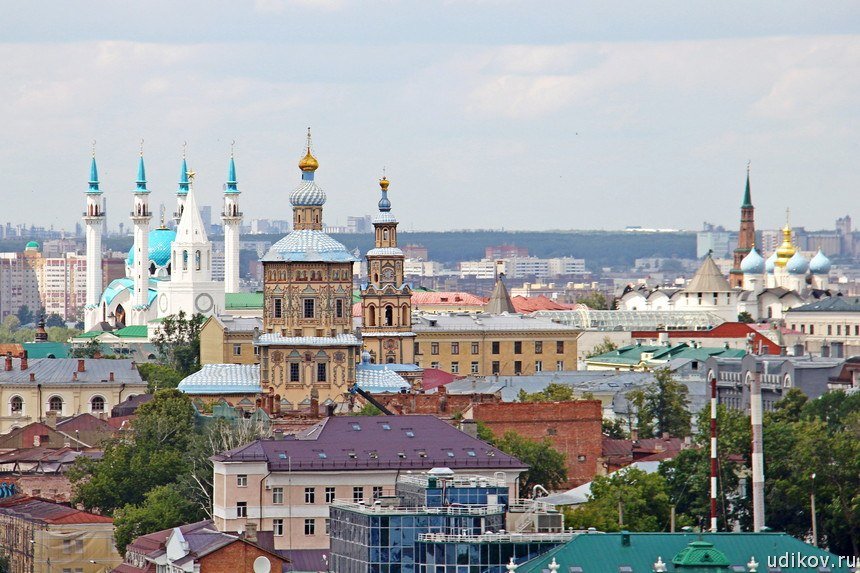 Панорама центра Казани