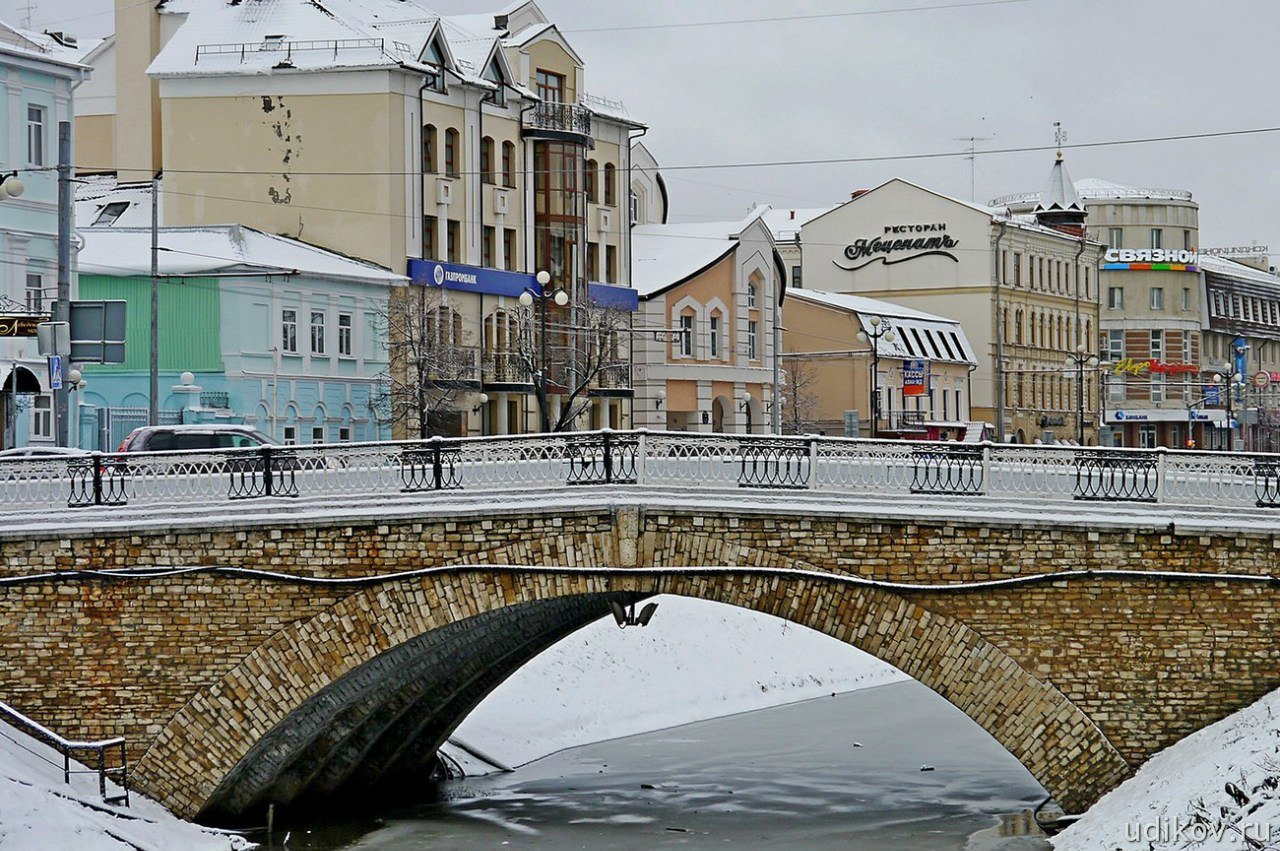 Казань мост через Булак