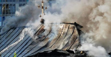 Пожар в храме Новочебоксарск