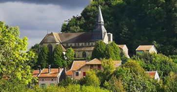 Clermont-en-Argonne вид на холм