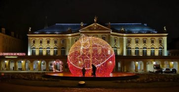 Рождественский Мец вечером