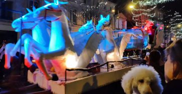 Парад Святого Николая в городе Bar-le-Duc