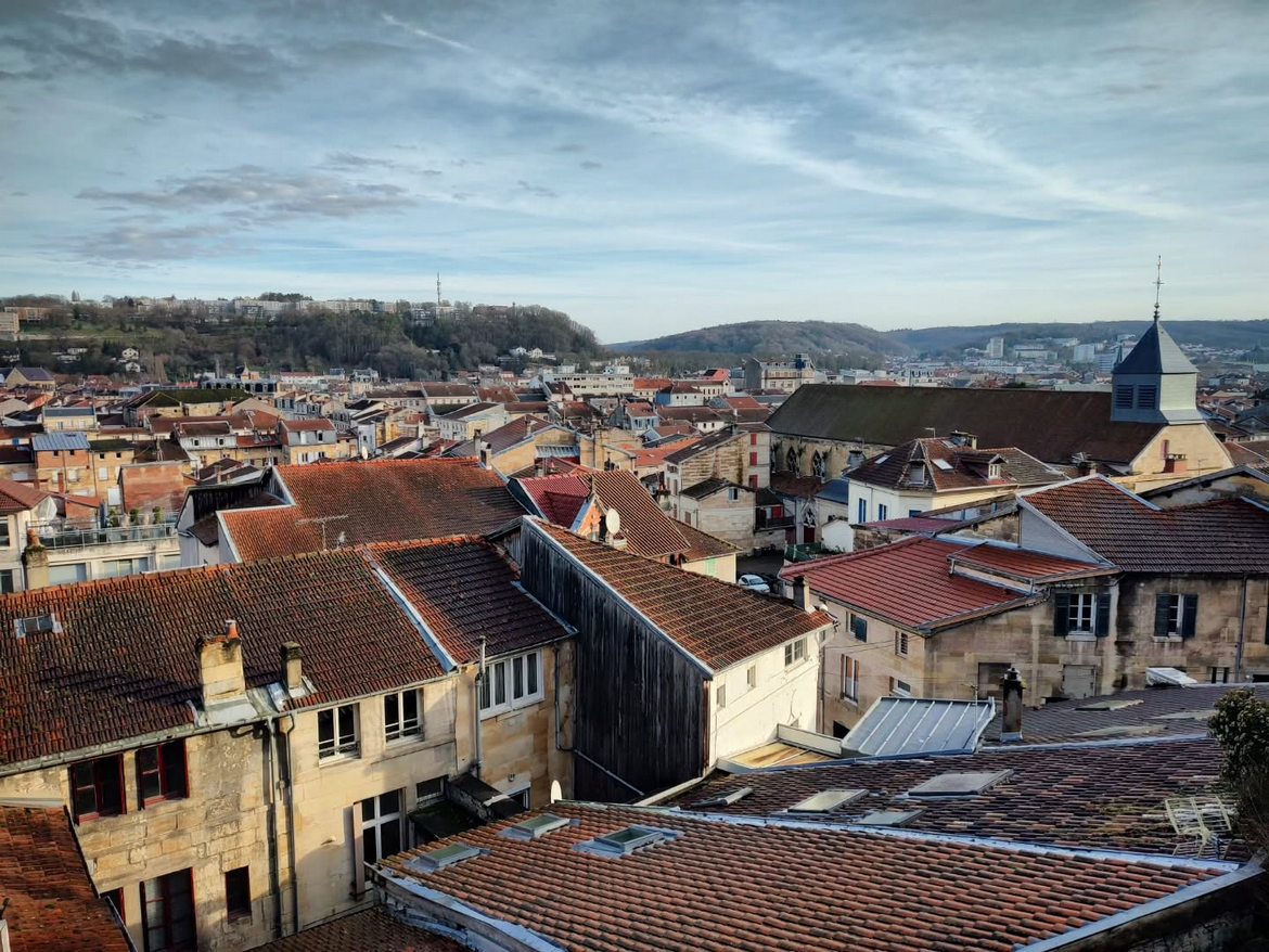 Бар-ле-Дюк с высоты