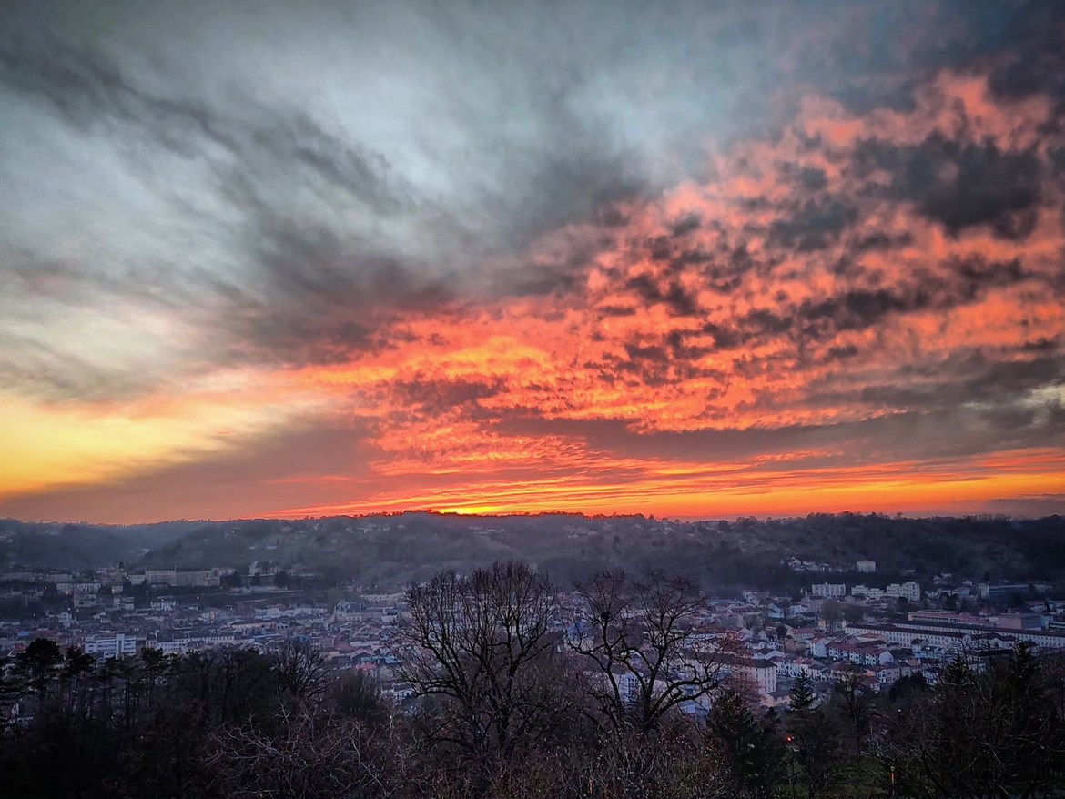 Закат над Bar-l-Duc