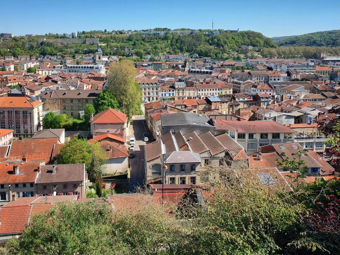 Бар-ле-Дюк с высоты