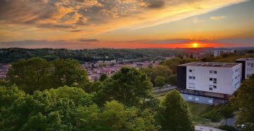 Закат из Côte Sainte-Catherine