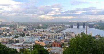 Киев. Вид на Подол